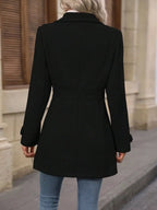 Button Up Long Sleeve Coat