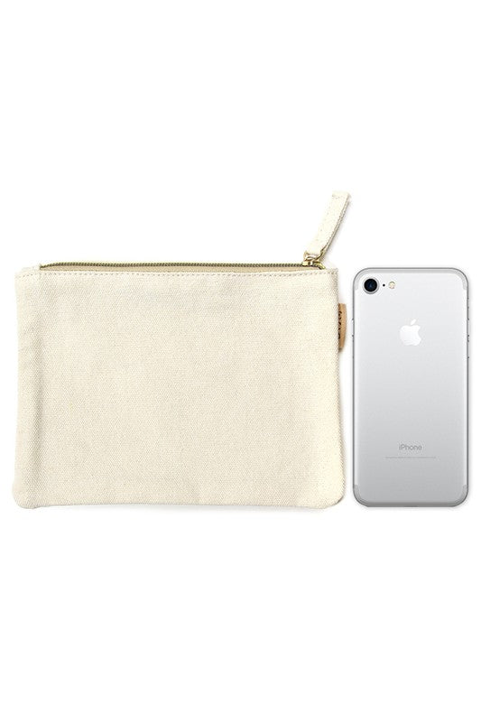 Cotton Canvas Eco Pouch Bags