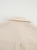 Houndstooth Button-Down Jacket