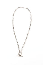 18K STAINLESS STEEL TOGGLE CHAIN NECKLACE