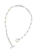 18K STAINLESS STEEL TOGGLE CHAIN NECKLACE