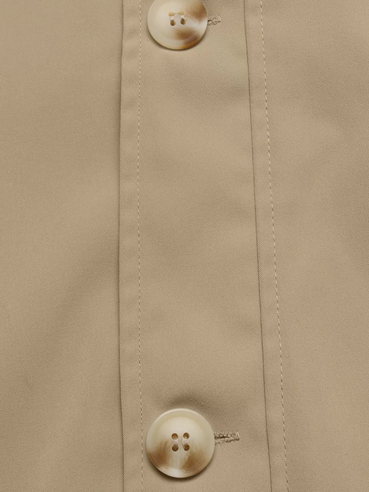 Relaxed Fit Button Up Shacket