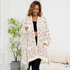 Women's Sherpa Wearable Blanket Poncho
