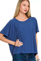 Zenana Round Neck Short Sleeve T-Shirt