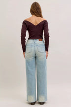 Judy Blue High Waist Column Straight Jeans