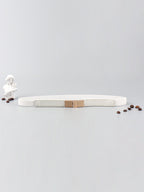 PU Elastic Skinny Belt
