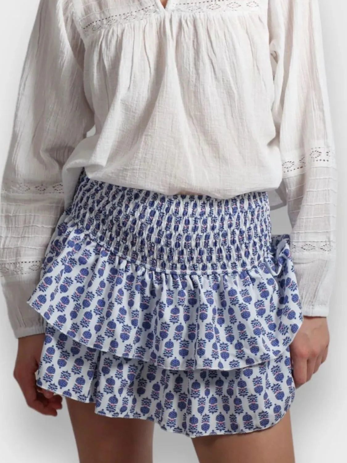Layered Mini Skirt