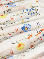 Floral Tiered Maxi Skirt