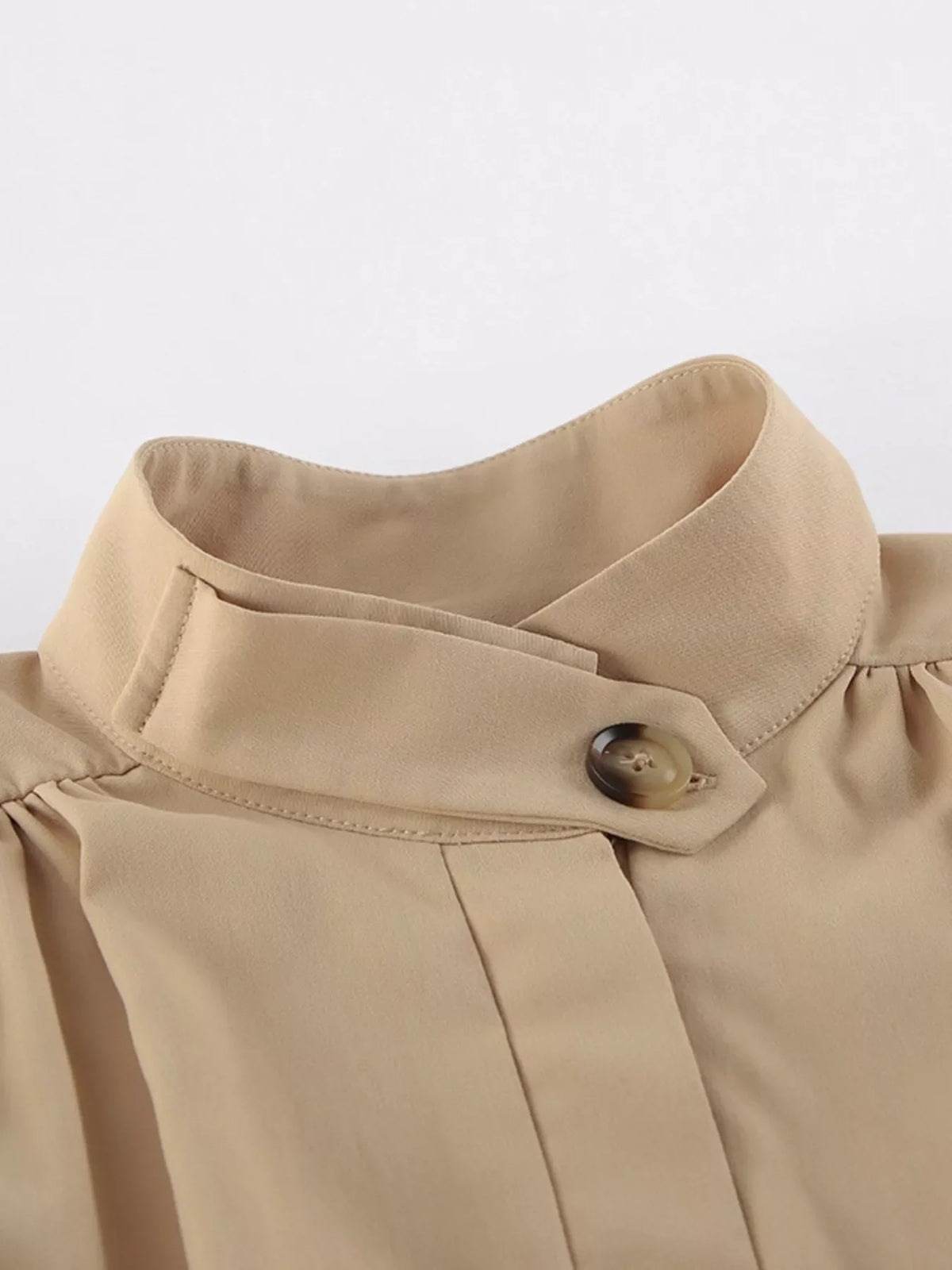 Puff Sleeve Cropped Jacket
