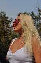 Evanston | Classic Retro Vintage Square Fashion Sunglasses