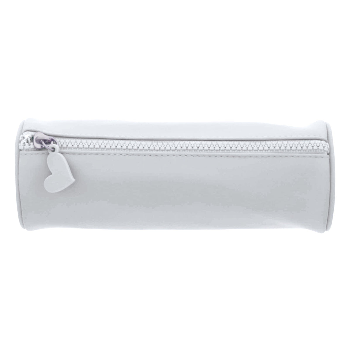 Bright White Small Zipper Pouch