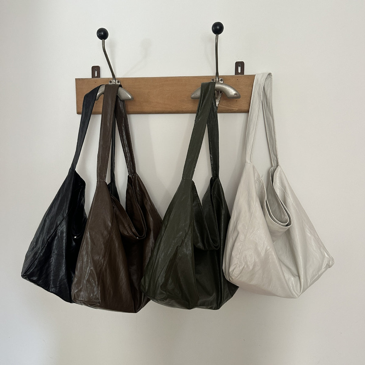 Soft Faux Leather Large Capacity Shoulder Tote