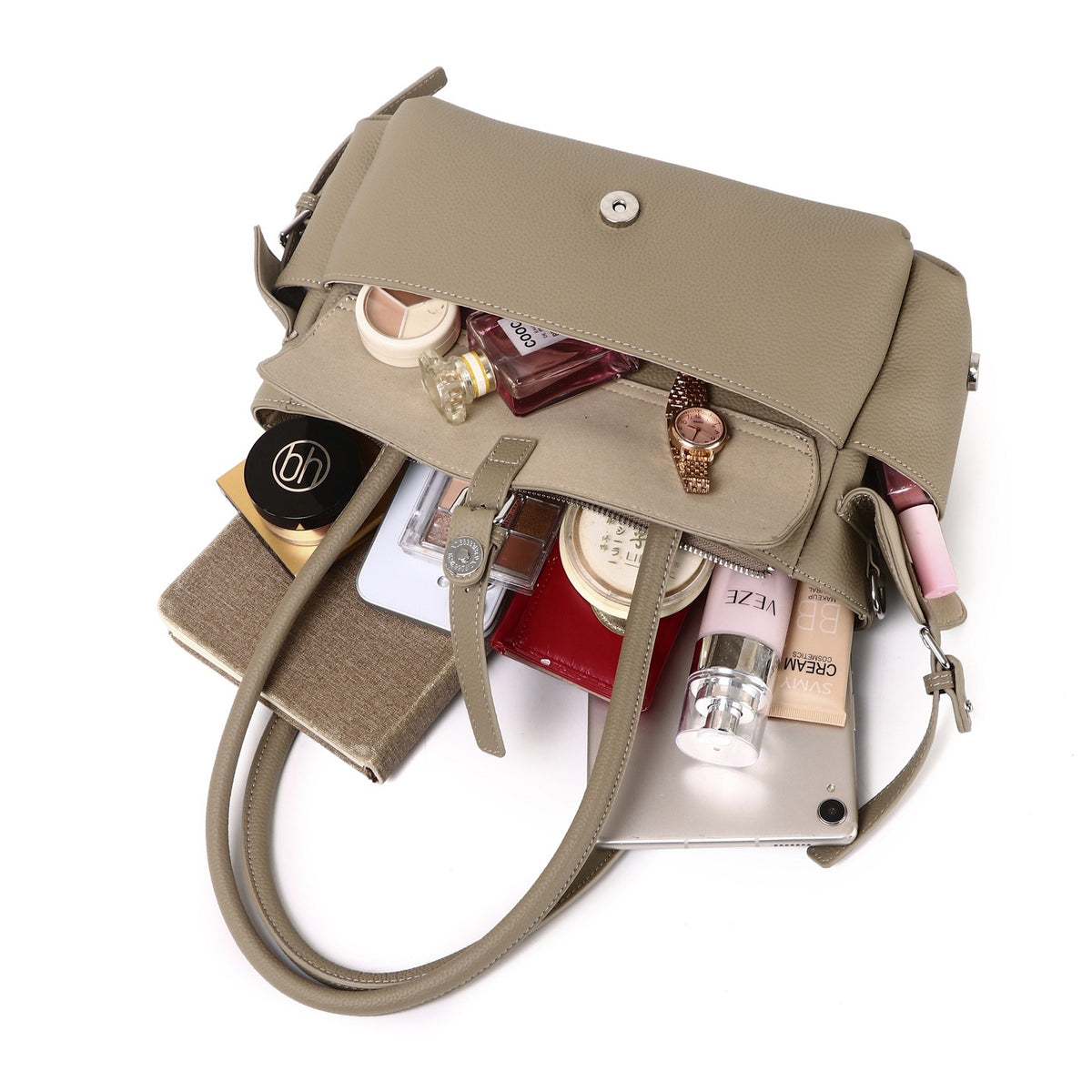 Premium Leather Business Tote Shoulder Bag