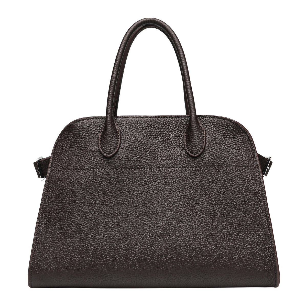 Pebbled Leather Shell Handbag Shoulder Crossbody