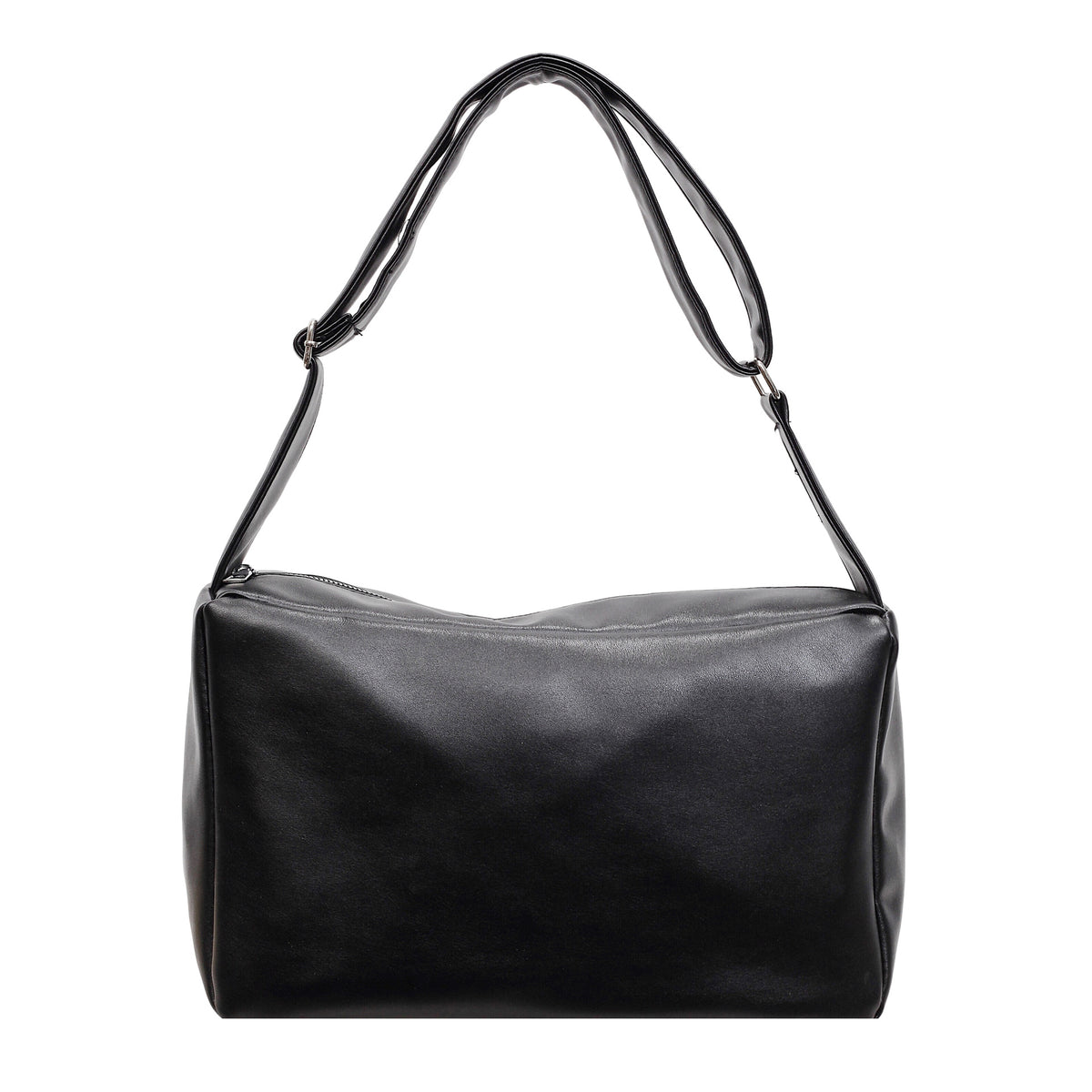 Soft Faux Leather Casual Shoulder Crossbody Bag