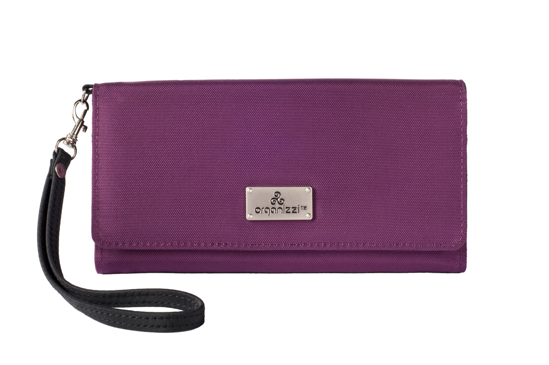 Slim Hand Phone Clutch Organizer Wristlet Wallet