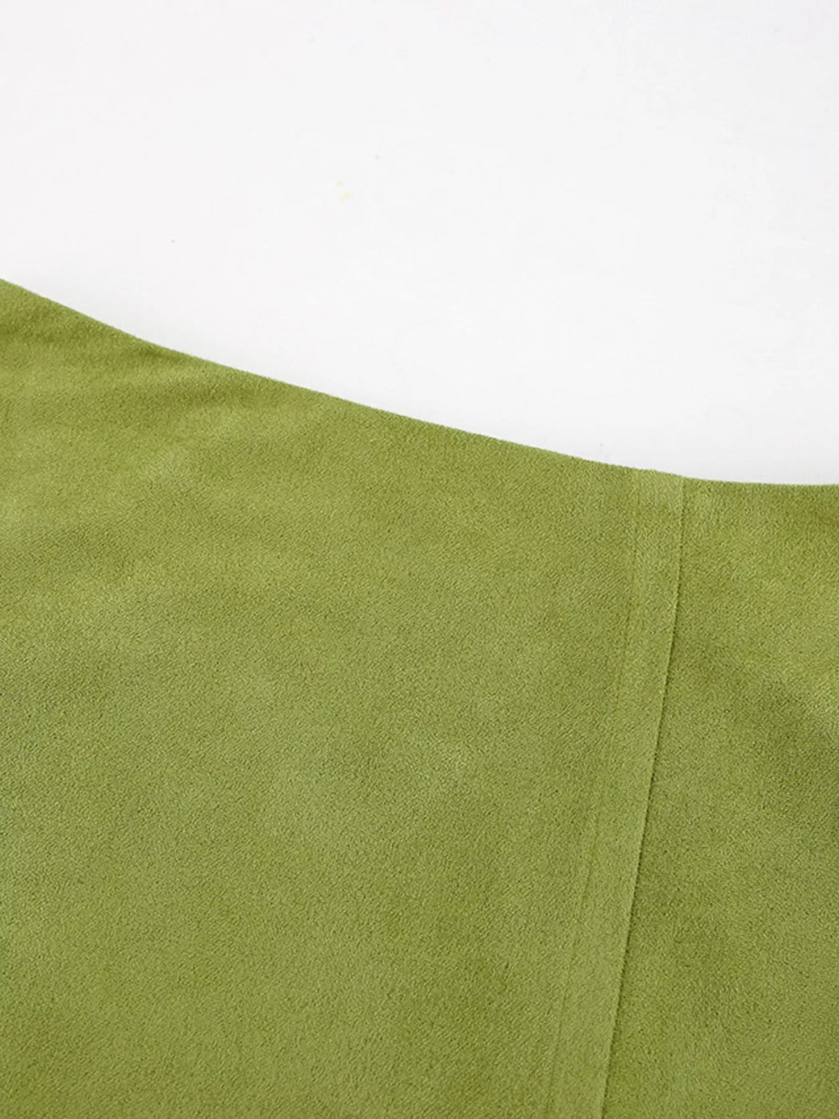 Solid Color Midi Skirt