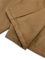 Plus Size Button-Down Cropped Outerwear
