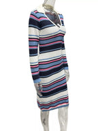 Striped Knitted Bodycon Sweater Dress