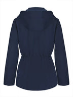 Zip Up Waterproof Hooded Outerwear