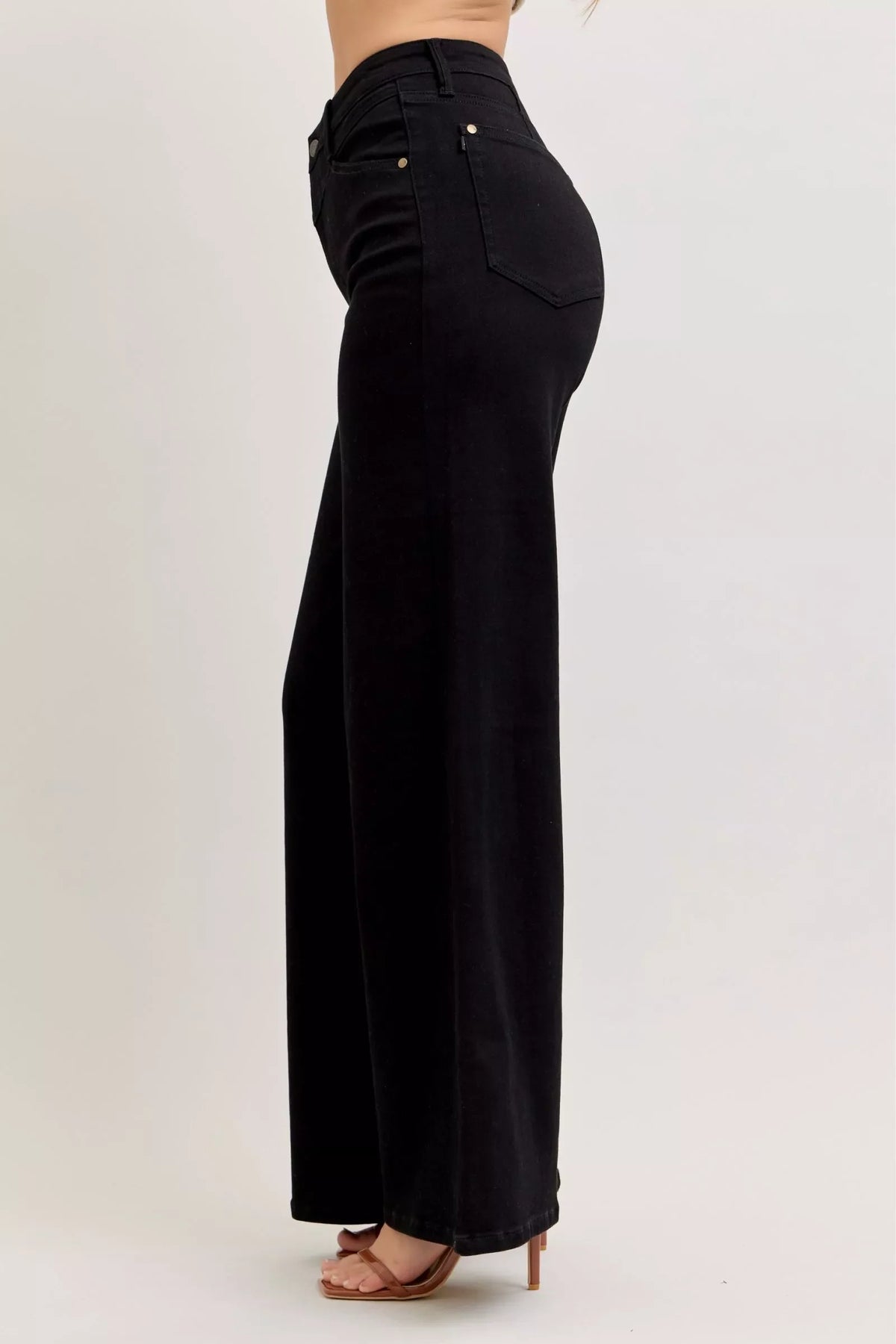 Judy Blue High-Waisted Wide Leg Jeans